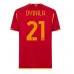 AS Roma Paulo Dybala #21 Replika Hemma matchkläder 2023-24 Korta ärmar